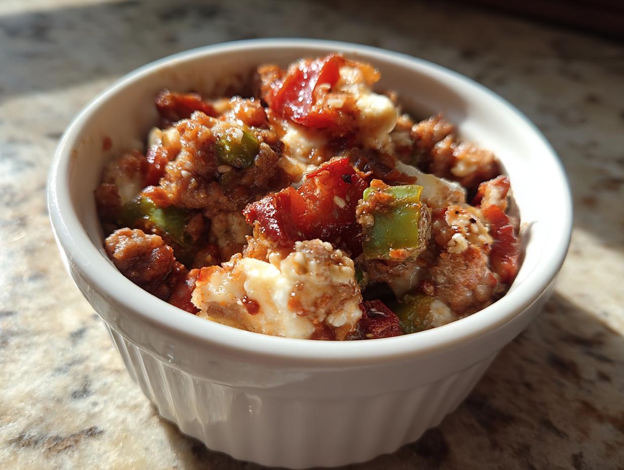 Amazing 3-Ingredient Cream Cheese Sausage Dip 5 3-Ingredient Cream Cheese Sausage Dip