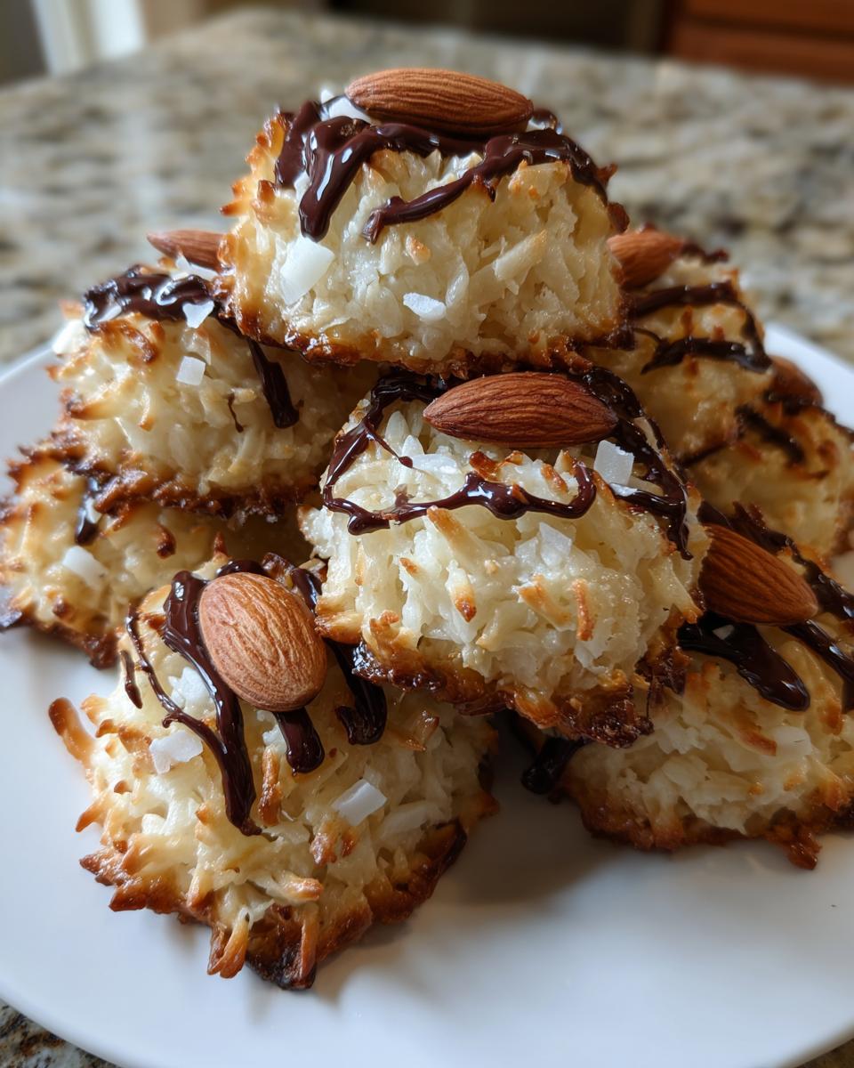 Shocking 15-Min Almond Joy Macaroon Cookies 7 Almond Joy Macaroon Cookies - detail 2