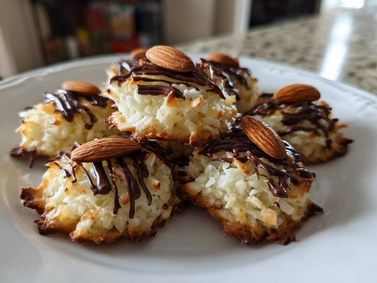 Shocking 15-Min Almond Joy Macaroon Cookies 5 Almond Joy Macaroon Cookies