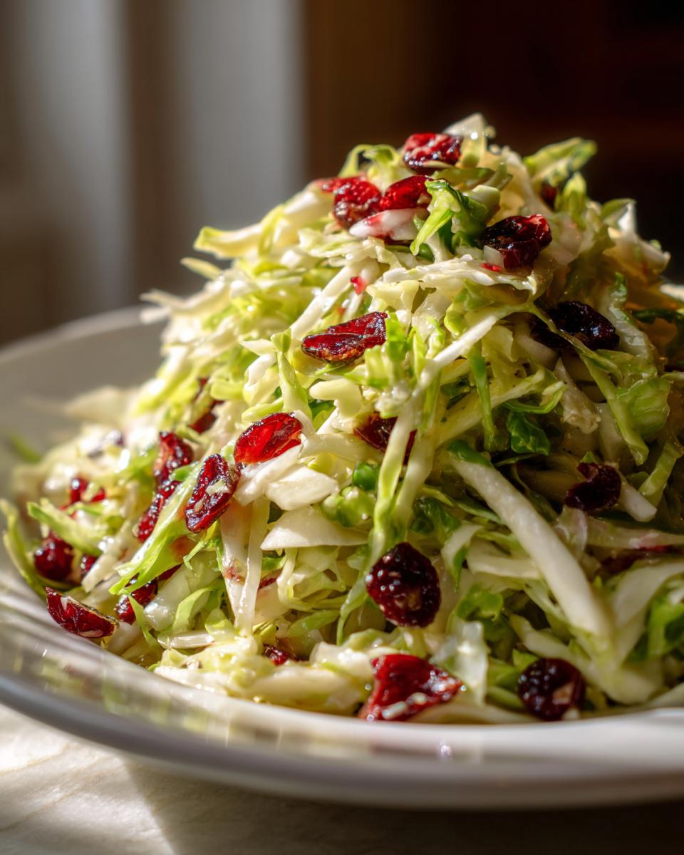 Amazing 15-Minute Apple Cranberry Coleslaw 5 Apple Cranberry Coleslaw - detail 1