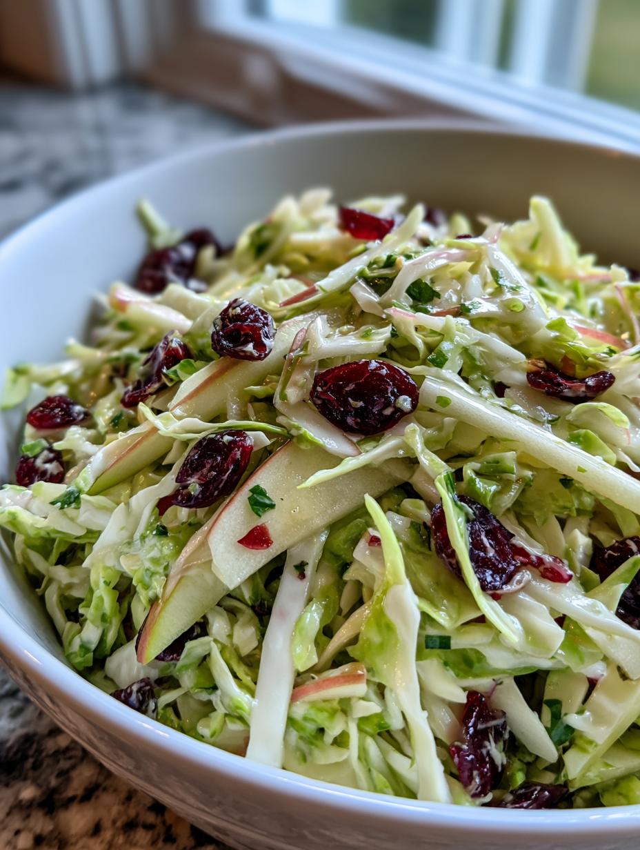 Shocking 10-Minute Apple Cranberry Coleslaw 6 Apple Cranberry Coleslaw - detail 2