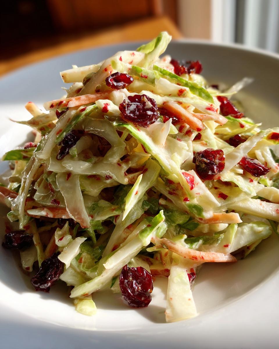 Amazing 15-Minute Apple Cranberry Coleslaw 6 Apple Cranberry Coleslaw - detail 2