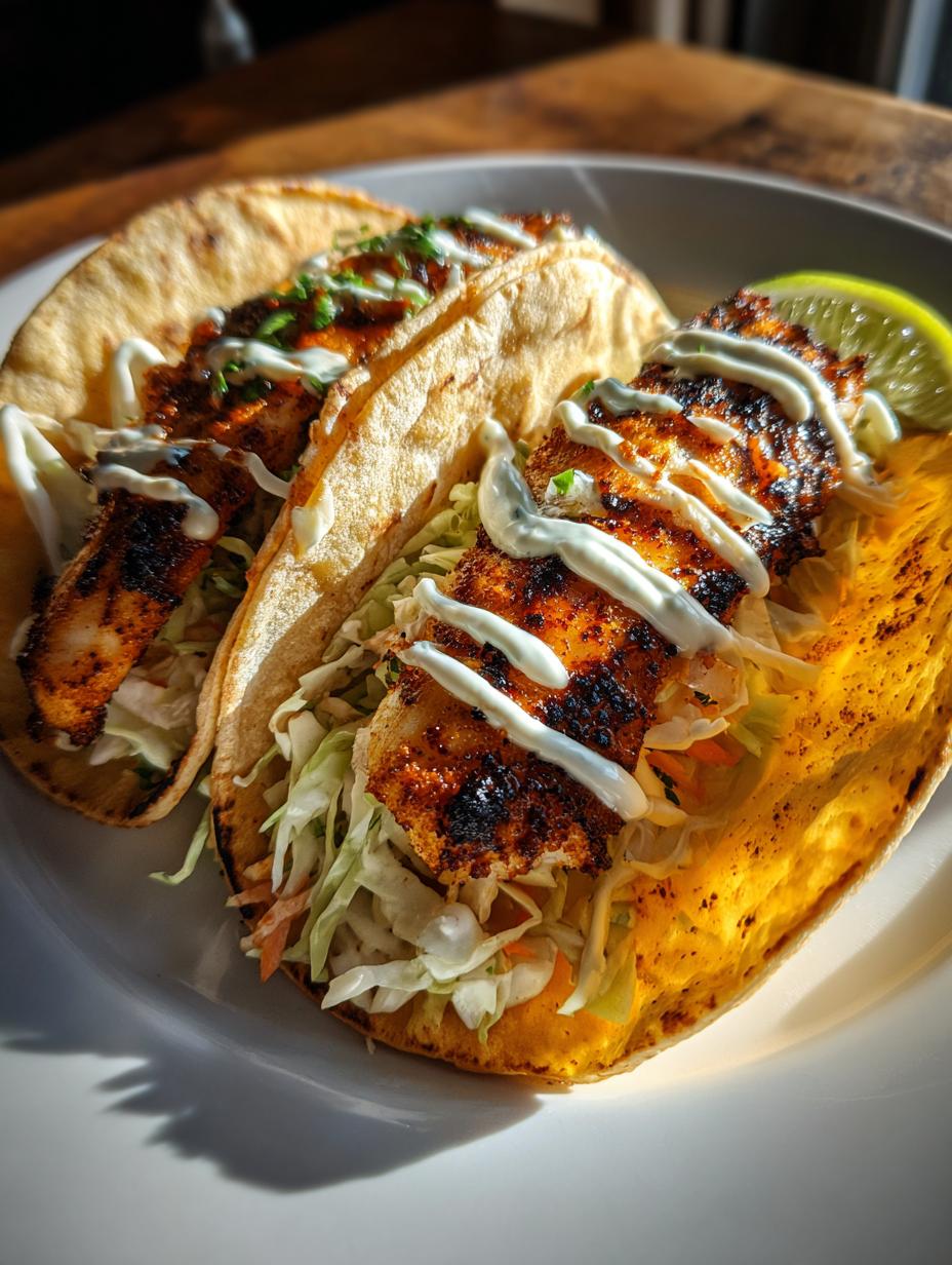 Amazing 10 Baked Fish Tacos (Spice Rub) 6 Baked Fish Tacos (Spice Rub) - detail 2