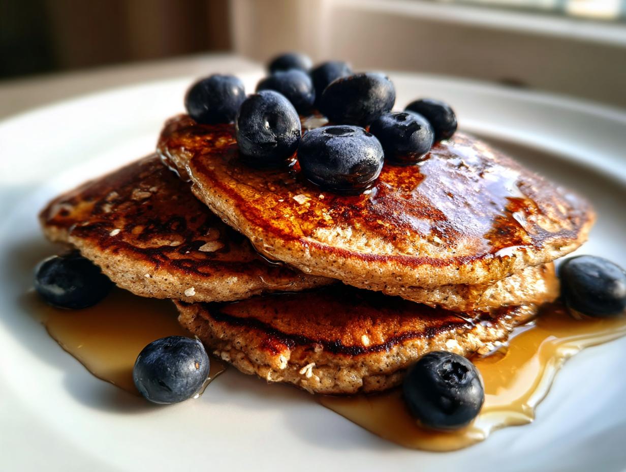 Amazing 2-Minute Banana Oatmeal Pancakes Magic 4 Banana Oatmeal Pancakes