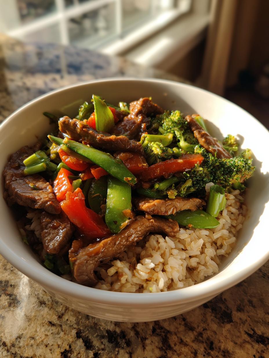 Amazing Beef Stir-Fry Bowl in 20 Min 6 Beef Stir-Fry Bowl - detail 2