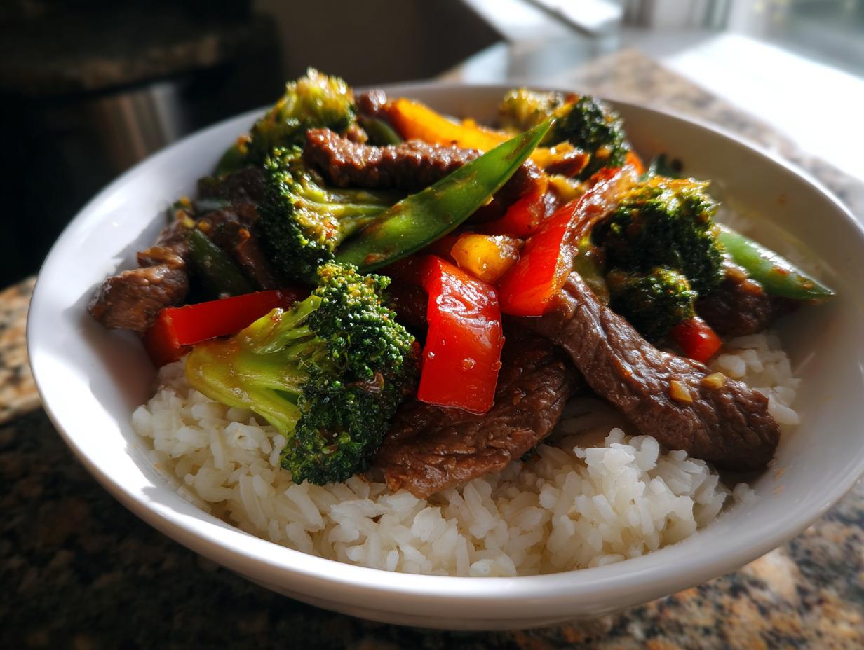 Amazing Beef Stir-Fry Bowl in 20 Min 4 Beef Stir-Fry Bowl