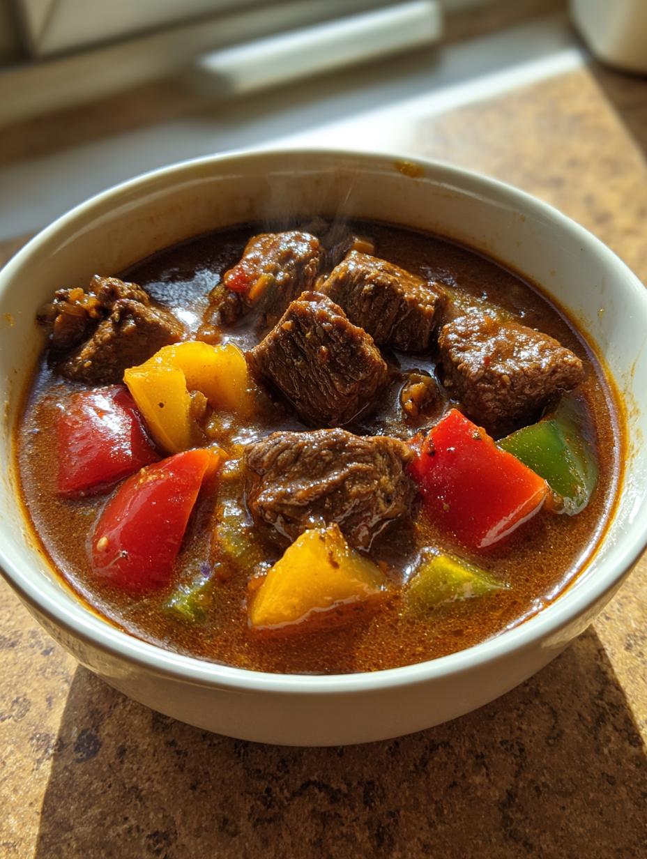 Amazing 8 Hour Beef and Bell Pepper Stew 5 Beef and Bell Pepper Stew - detail 1