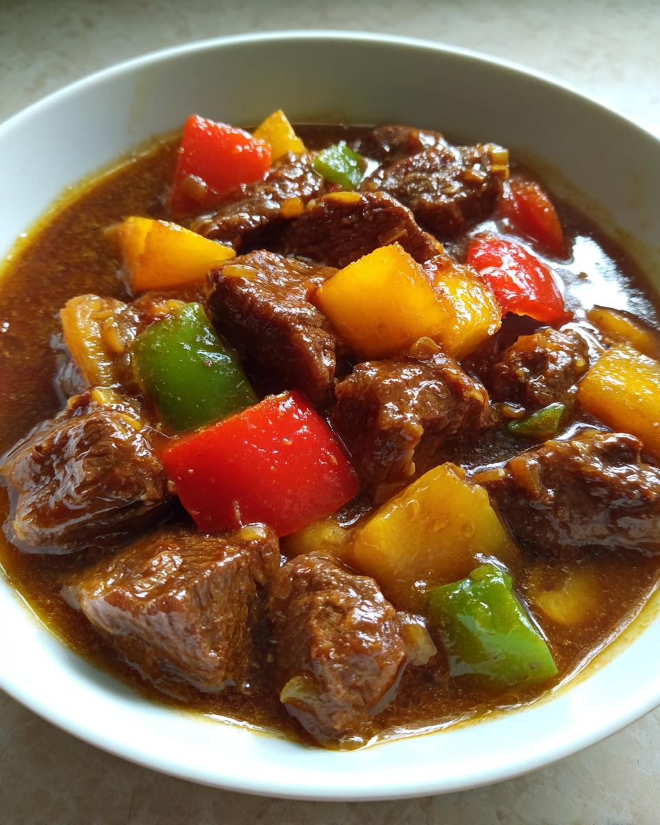 Amazing 8 Hour Beef and Bell Pepper Stew 6 Beef and Bell Pepper Stew - detail 2