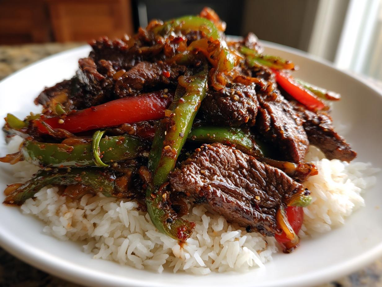 30-Minute Black Pepper Beef Success 4 Black Pepper Beef