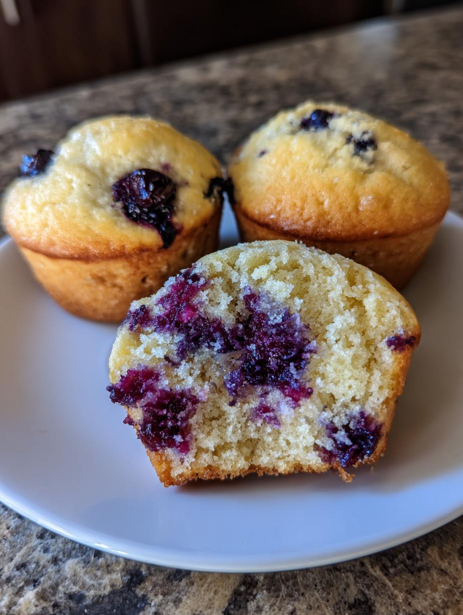 Amazing 20-Minute Blueberry Muffins Joy 6 Blueberry Muffins - detail 2