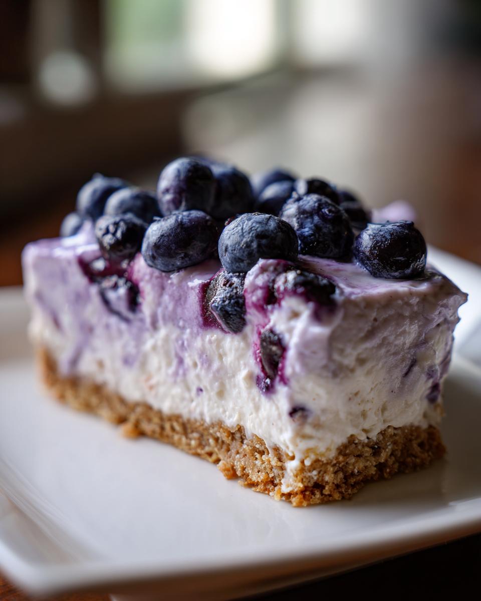 Amazing 3-Ingredient Blueberry Yogurt Bars Joy 6 Blueberry Yogurt Bars - detail 2