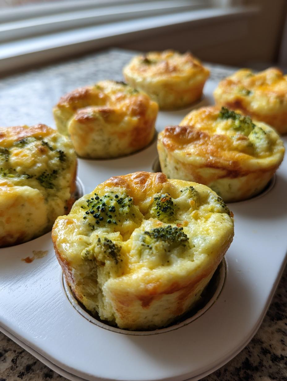 Amazing 12 Broccoli Cheddar Mini Quiches Now 5 Broccoli Cheddar Mini Quiches (4 Ingredients) - detail 1