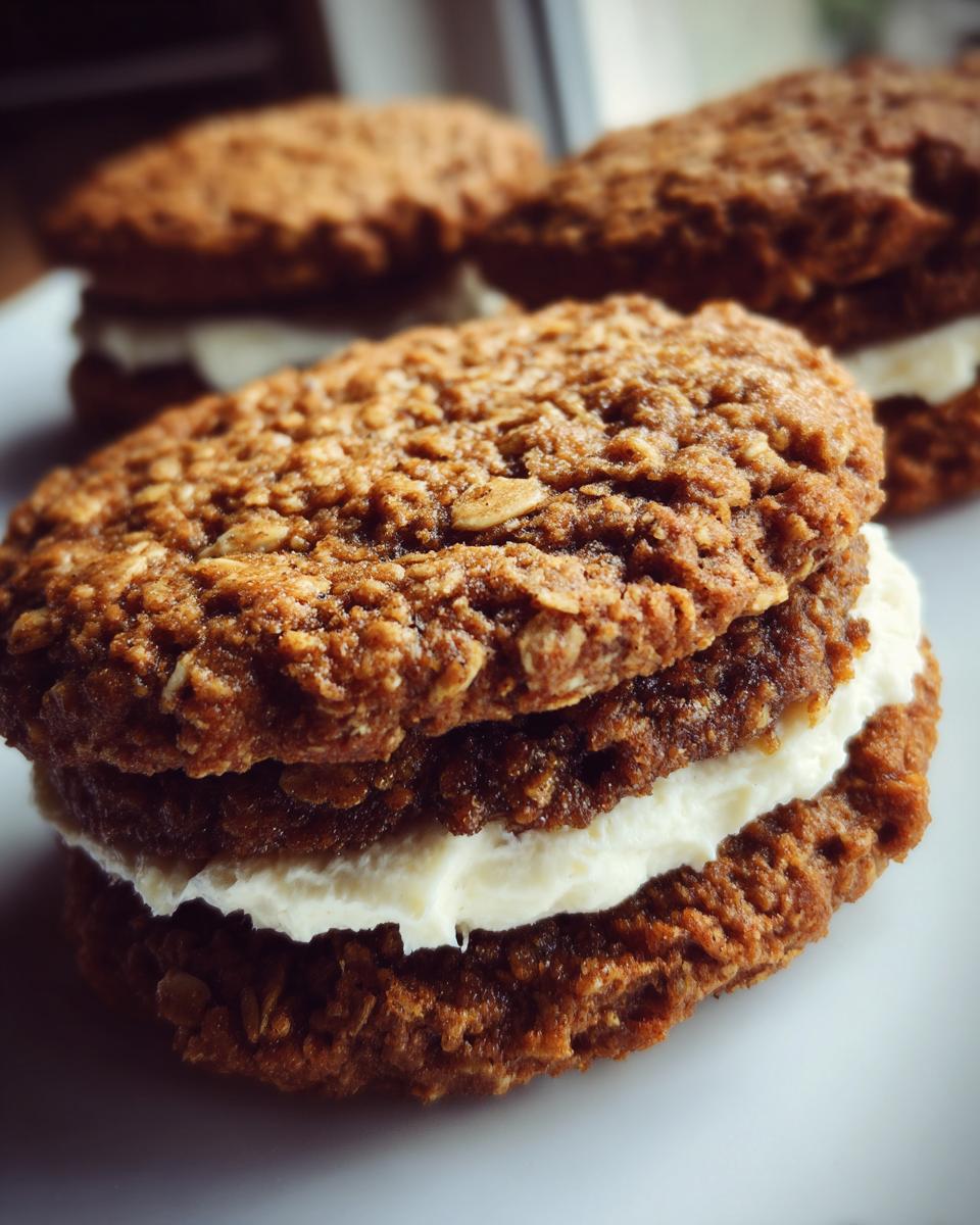 Divine Brown Butter Chai Oatmeal Cookies in 12 6 Brown Butter Chai Oatmeal Sandwich Cookies - detail 1