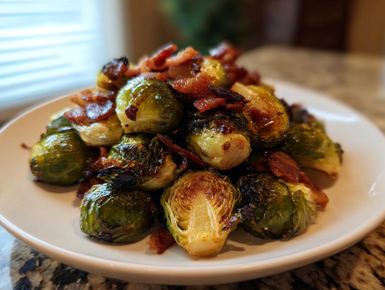 Amazing 40 Minute Brussels Sprouts with Bacon 4 Brussels Sprouts with Bacon