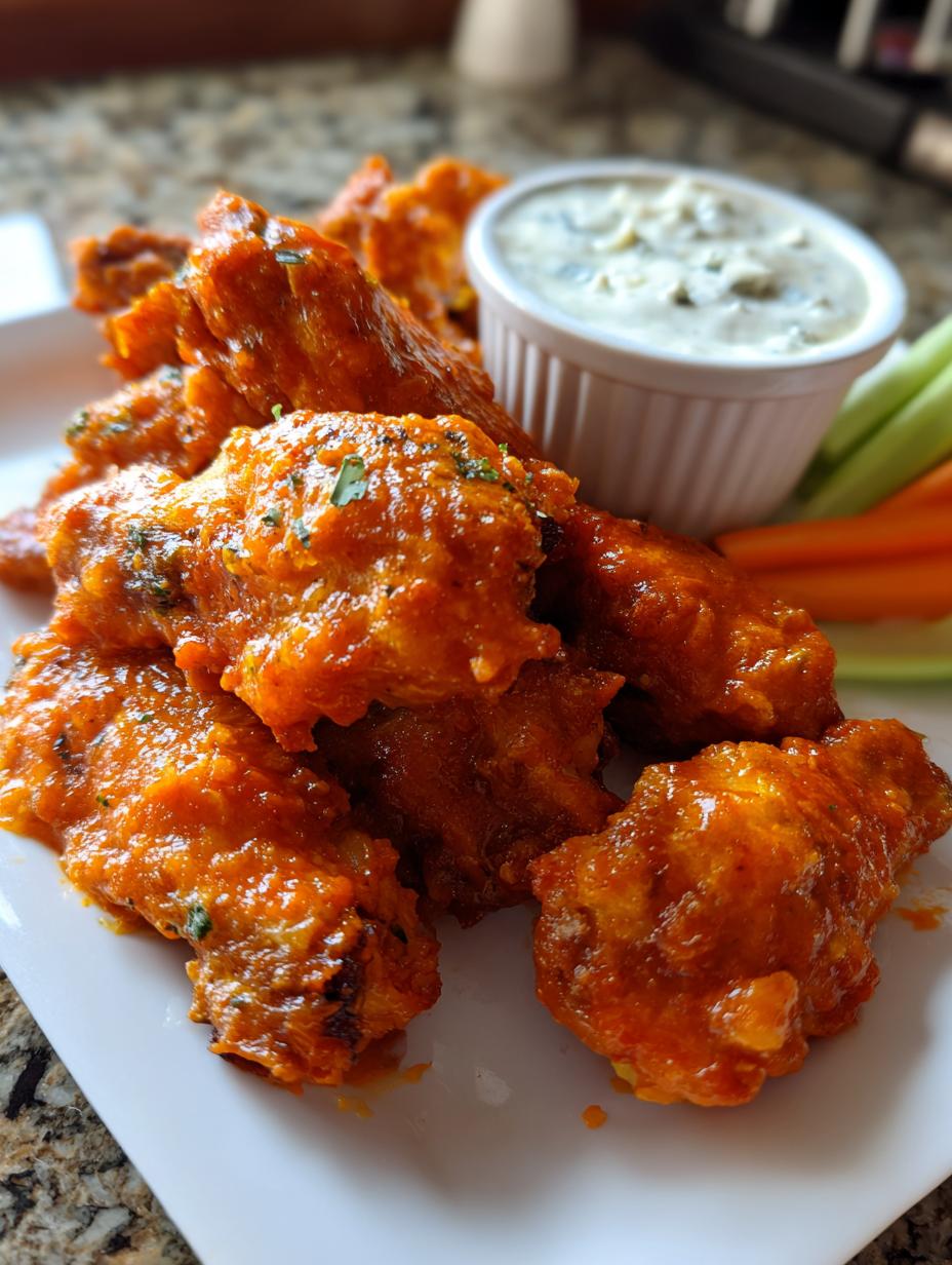 Amazing 3-step Buffalo Wings secret recipe 8 Buffalo Wings - detail 3