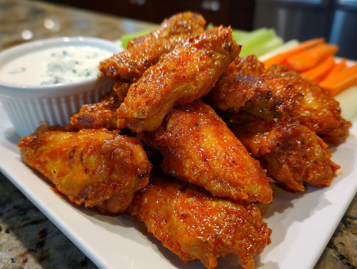 Amazing 3-step Buffalo Wings secret recipe 5 Buffalo Wings