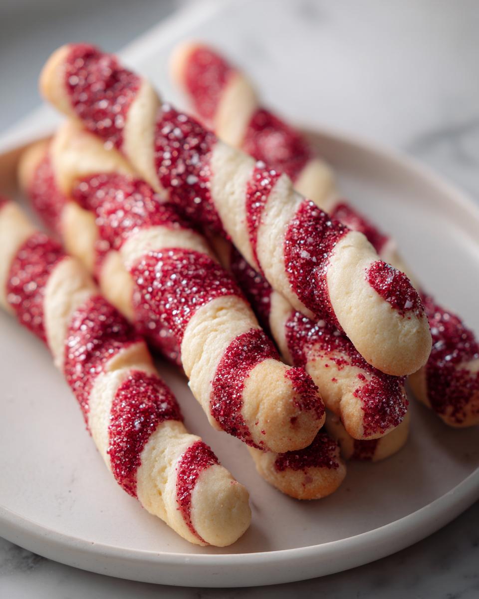 72 Amazing Candy Cane Cookies Now 6 Candy Cane Cookies - detail 1