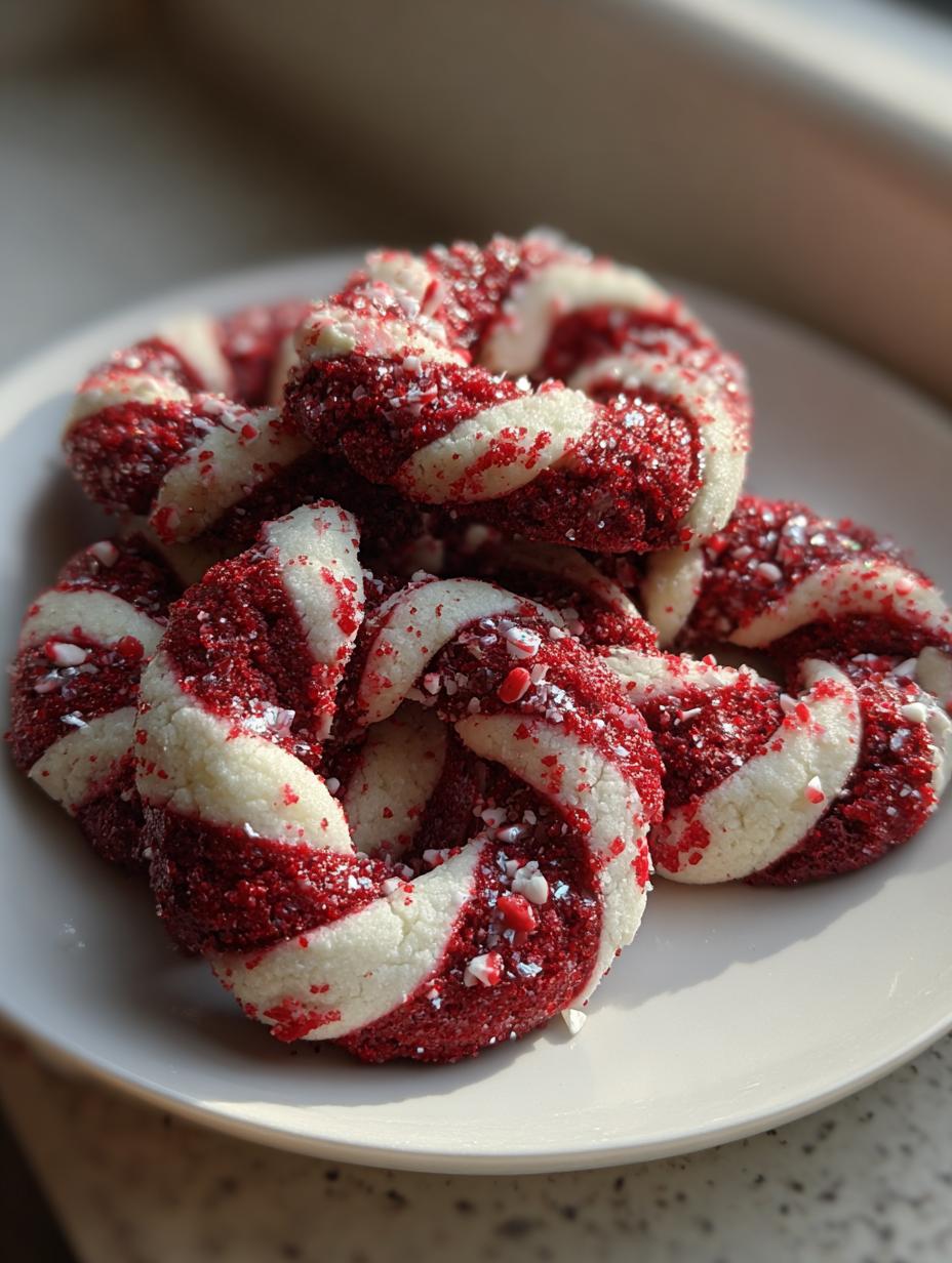 72 Amazing Candy Cane Cookies Now 8 Candy Cane Cookies - detail 3