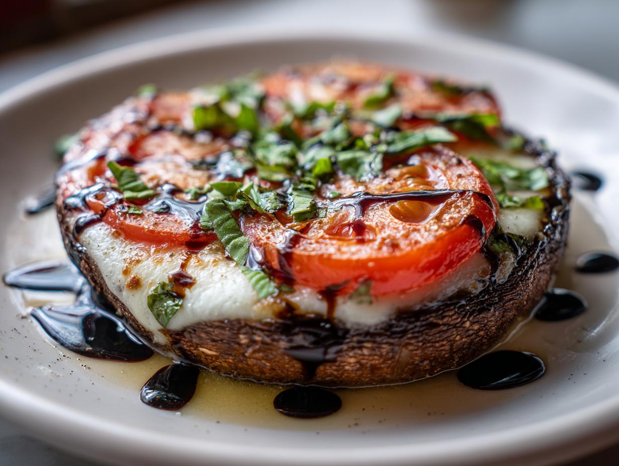 20 Min Caprese Portobello Mushrooms Bliss 5 Caprese Portobello Mushrooms