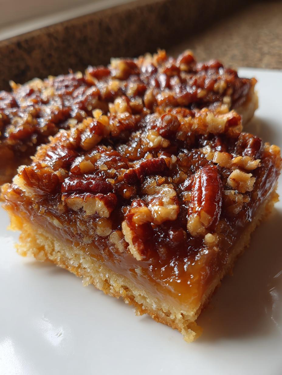 Divine 3-Step Caramel Pecan Bars Joy 5 Caramel Pecan Bars - detail 1