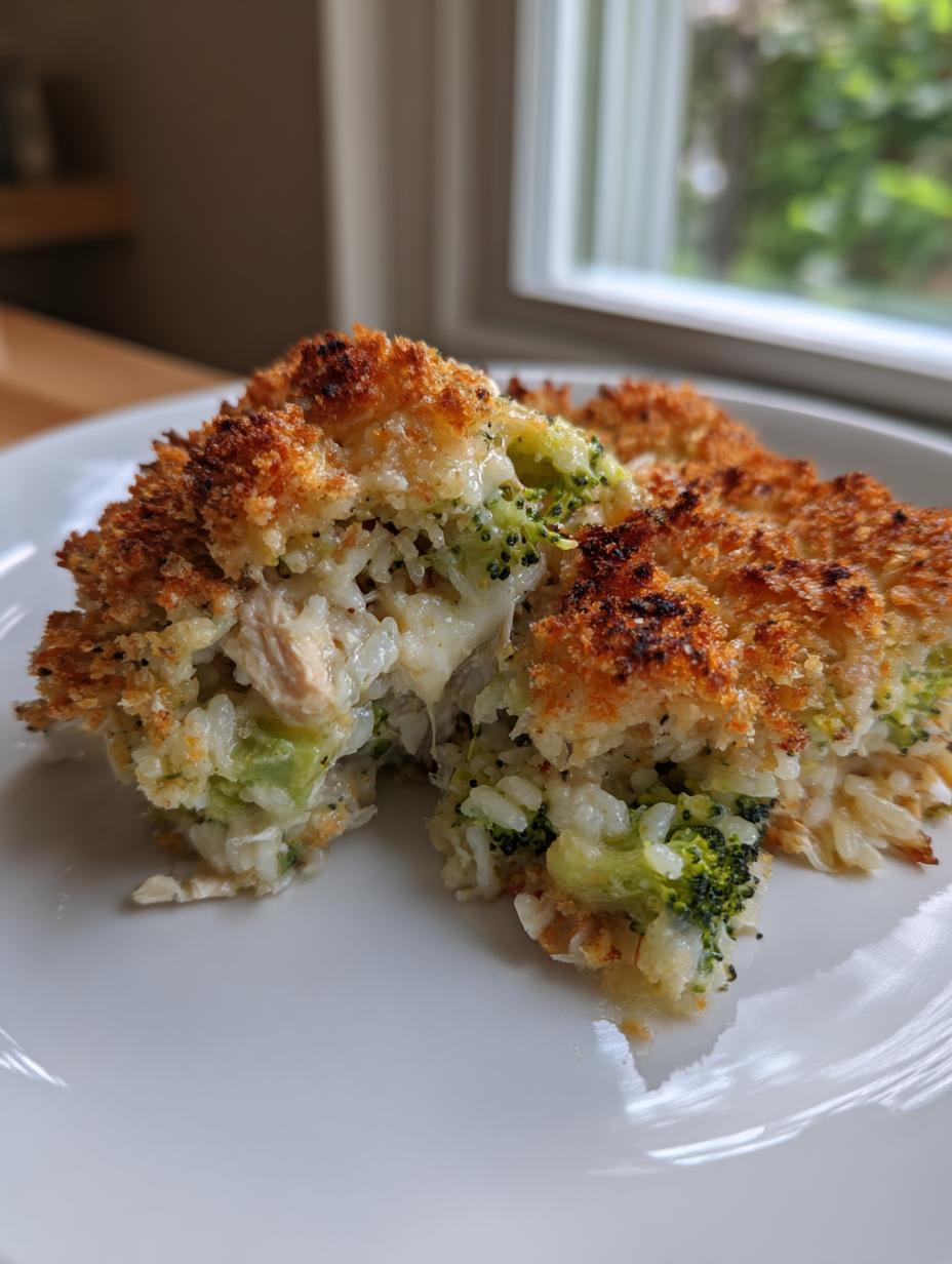Awesome Cheesy Broccoli Chicken Casserole 4 You 6 Cheesy Broccoli Chicken Casserole (Mama’s on a Budget - detail 1