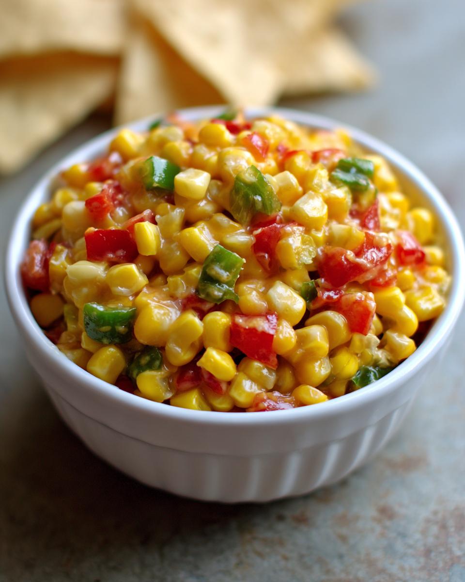 5 Minute Cheesy Corn Salsa Triumph 6 Cheesy Corn Salsa - detail 2