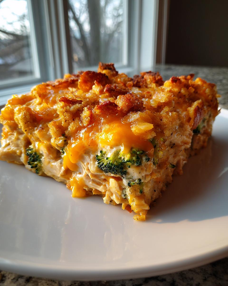 Amazing 10-min Chicken Broccoli Casserole 5 Chicken Broccoli Casserole (Philadelphia Cream Cheese Version) - detail 1