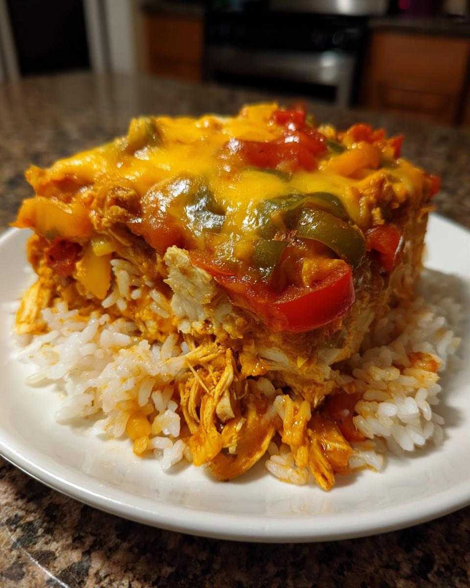 5 Star Chicken Fajita Casserole With Rice Joy 6 Chicken Fajita Casserole With Rice (Mama’s on a Budget) - detail 2