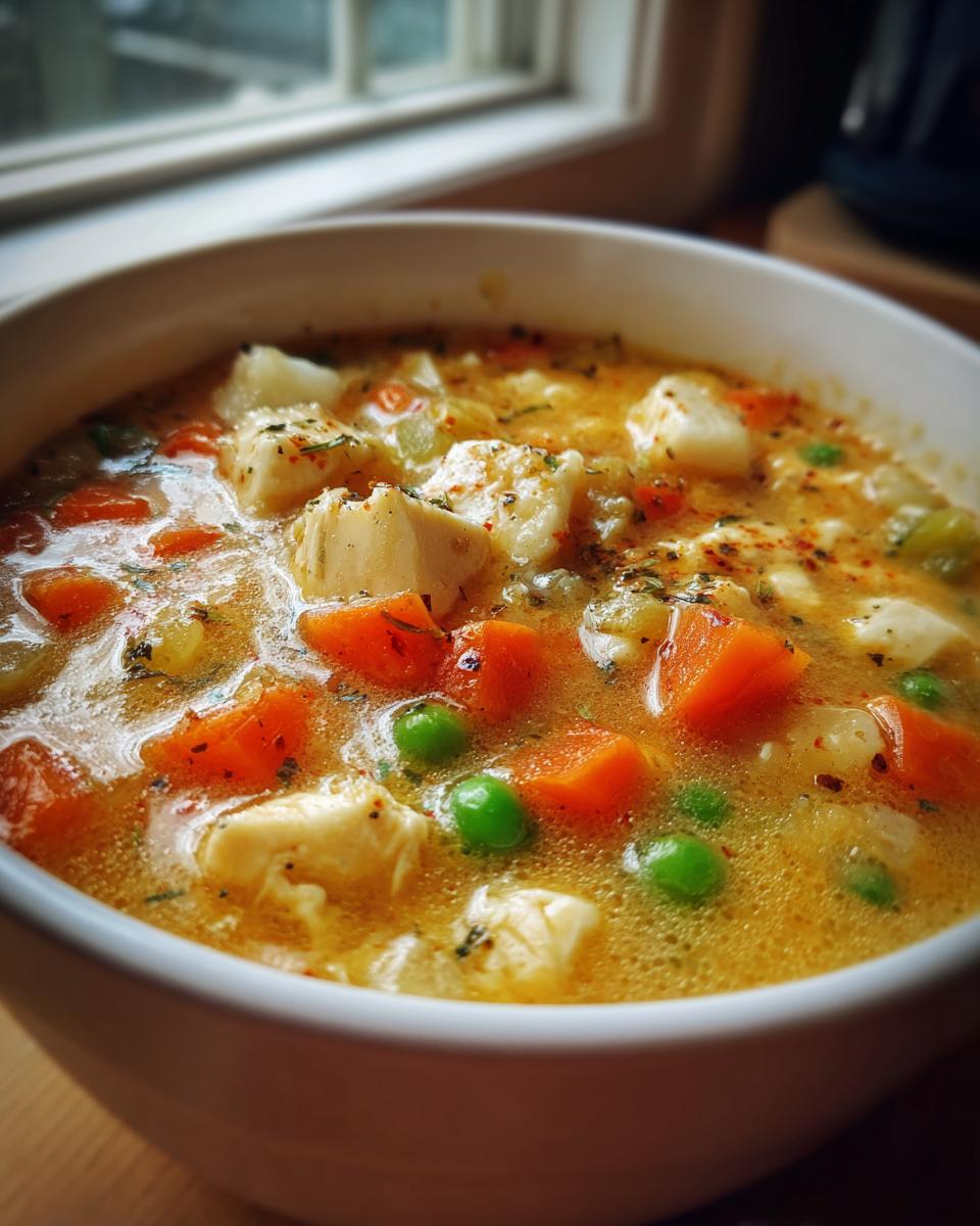 Amazing 10-Minute Chicken Pot Pie Soup 5 Chicken Pot Pie Soup - detail 1