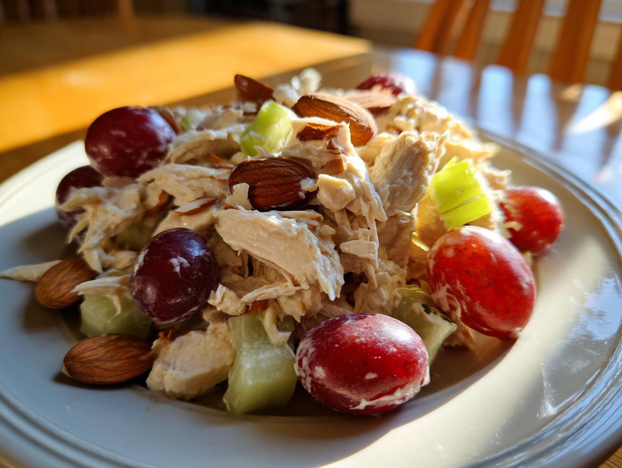 Amazing 25-Min Chicken Salad with Grapes 5 Chicken Salad with Grapes