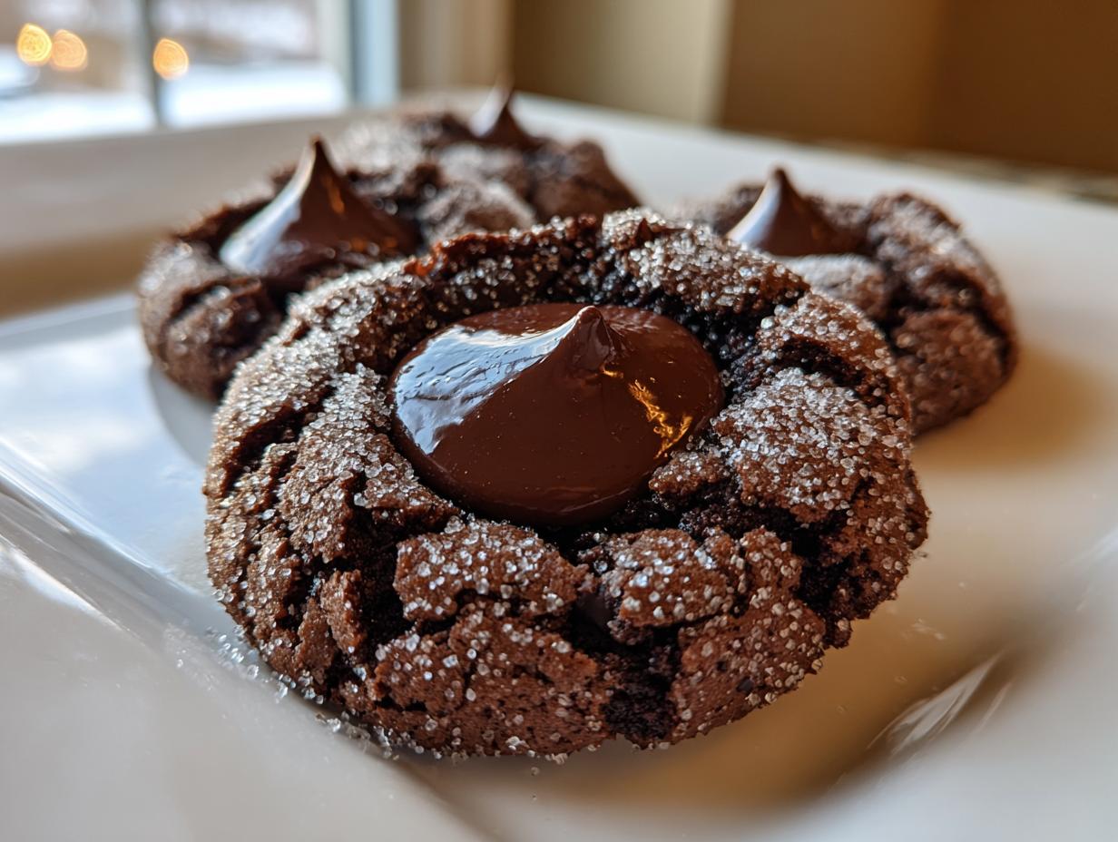 Amazing Chocolate Blossom Cookies in 24 Steps 5 Chocolate Blossom Cookies