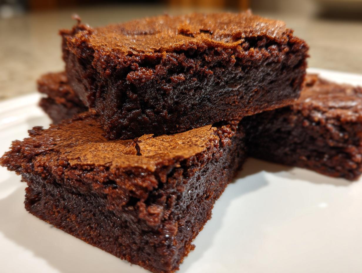 Amazing 12-Serving Chocolate Fudge Brownie Bars 4 Chocolate Fudge Brownie Bars