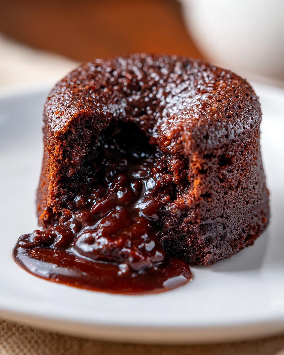 Amazing 13 Minute Chocolate Lava Cake Magic 6 Chocolate Lava Cake - detail 2