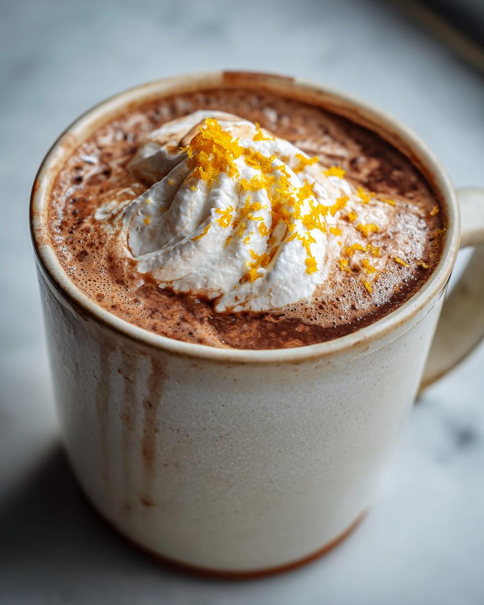 Divine Chocolate Orange Latte in 8 Mins 5 Chocolate Orange Latte - detail 1