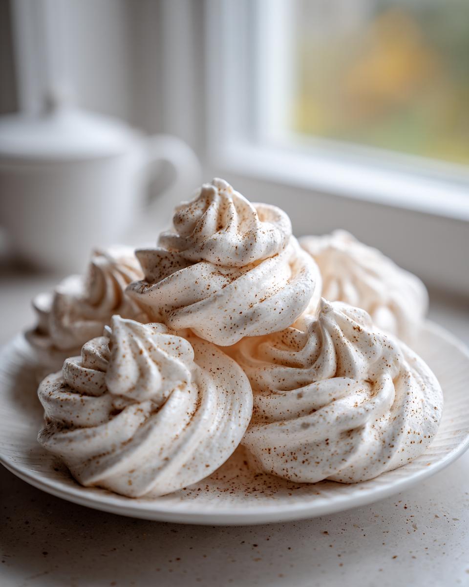 5 Amazing Cinnamon Maple Meringue Cookies 5 Cinnamon Maple Meringue Cookies - detail 1