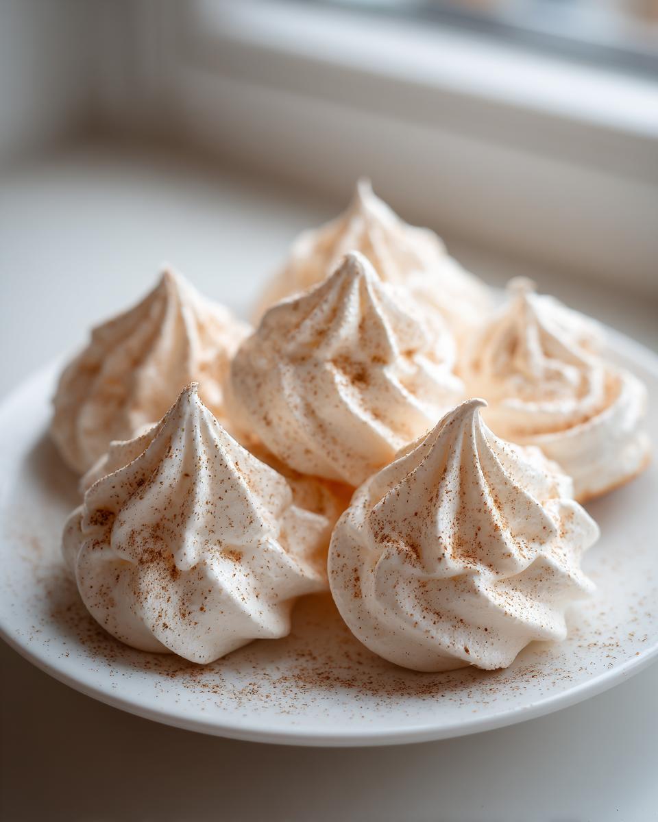 5 Amazing Cinnamon Maple Meringue Cookies 6 Cinnamon Maple Meringue Cookies - detail 2