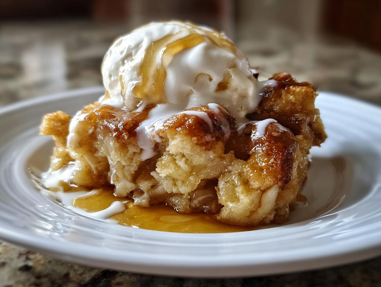 Shocking Cinnamon Roll Apple Cobbler 6 ways 4 Cinnamon Roll Apple Cobbler