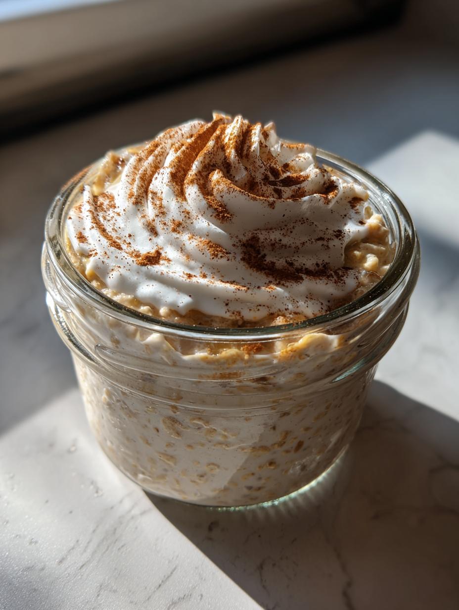 5 Min Cinnamon Roll Overnight Oats Joy 6 Cinnamon Roll Overnight Oats - detail 2