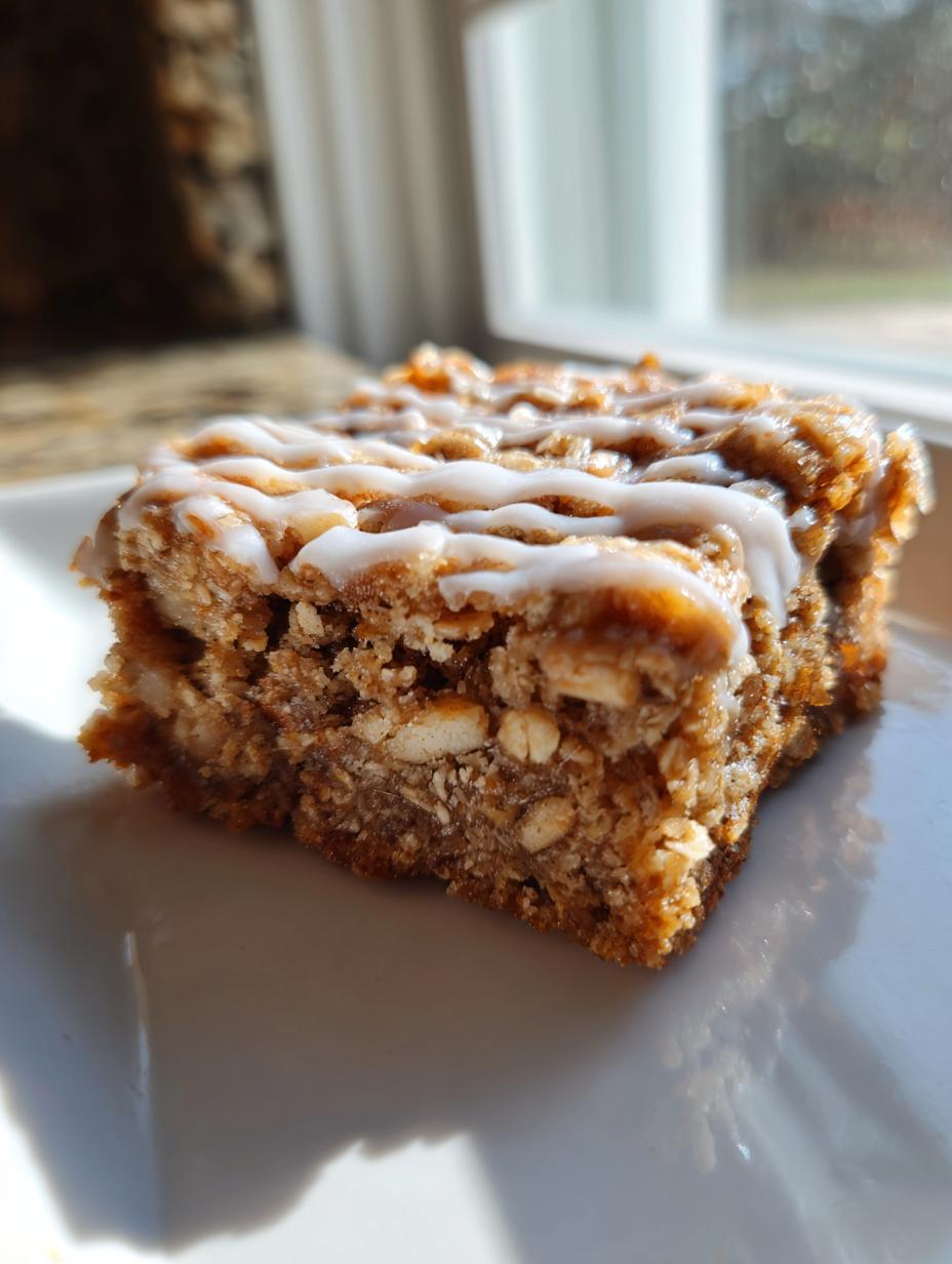 Classic Apple Cinnamon Oat Bars: 9 Divine Bakes 6 Classic Apple Cinnamon Oat Bars - detail 2
