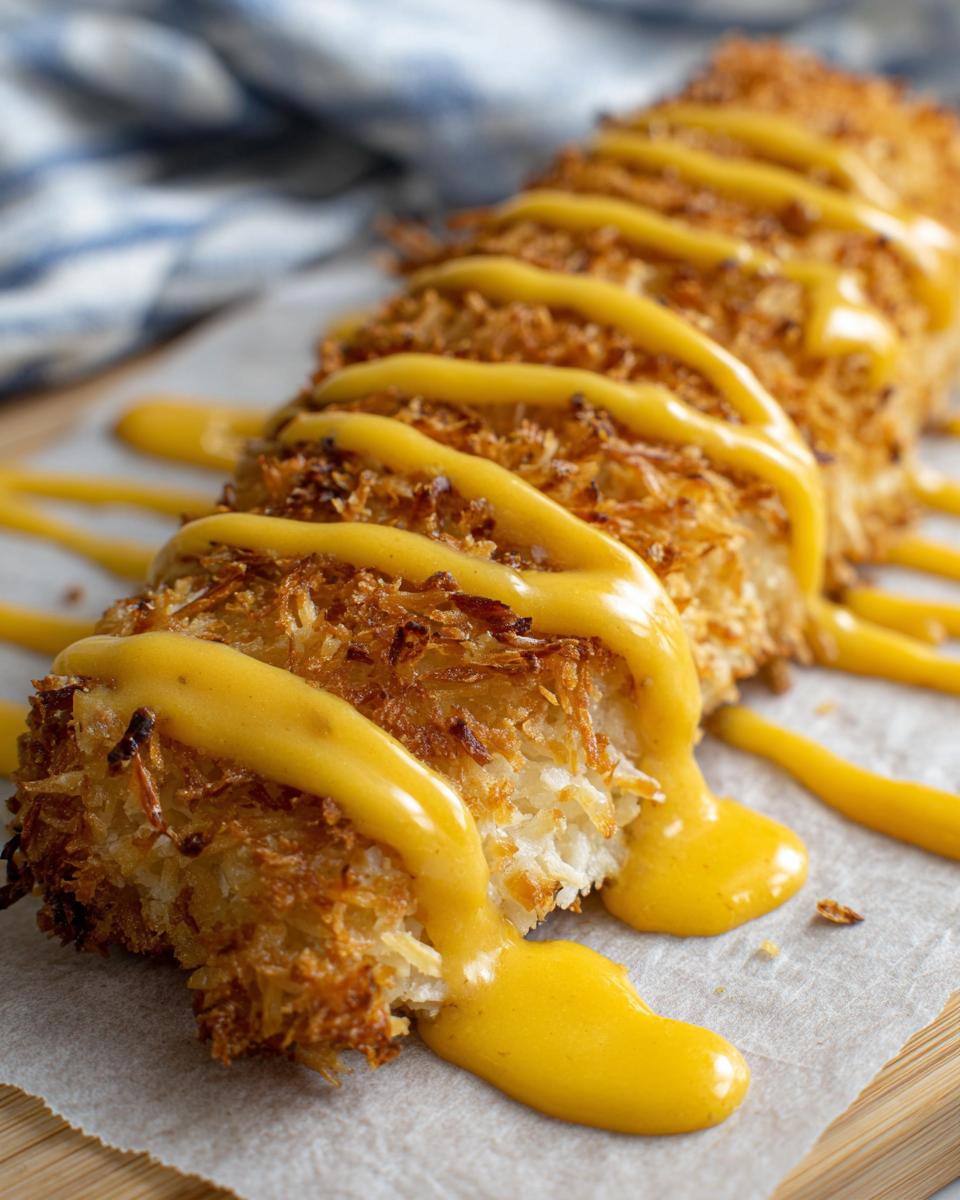 30 Min Coconut-Crusted Chicken Glory 6 Coconut-Crusted Chicken with Mango Sauce - detail 1