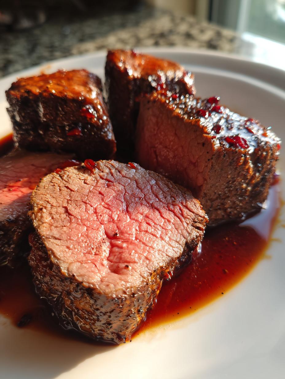 Amazing Cranberry Glazed Beef Tenderloin 1 7 Cranberry Glazed Beef Tenderloin2026 - detail 2