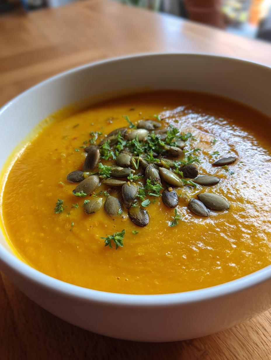 Creamy Butternut Squash Soup magic in 45 min 6 Creamy Butternut Squash Soup - detail 2