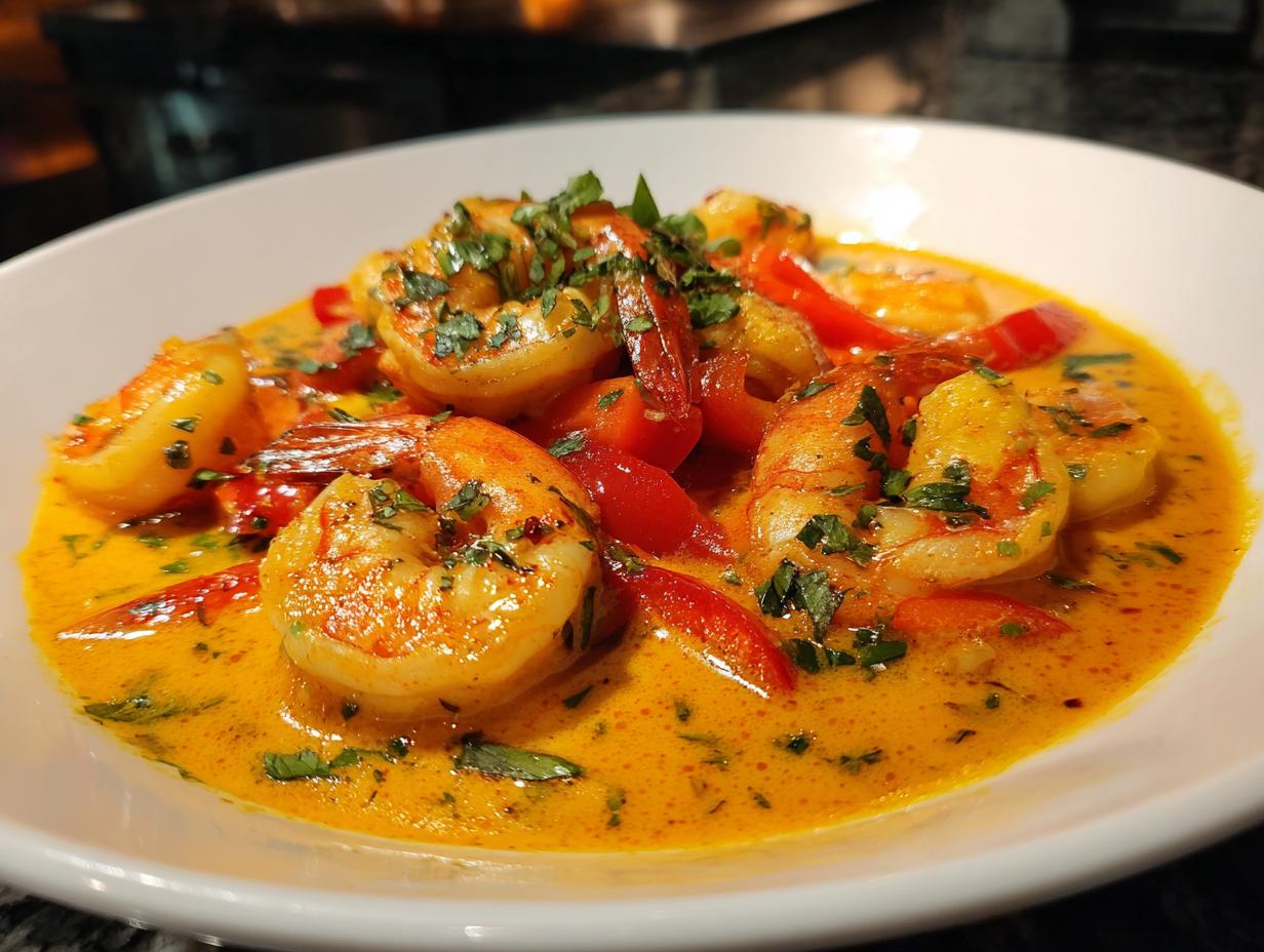 Amazing 28 minute Creamy Coconut Shrimp Curry 4 Creamy Coconut Shrimp Curry