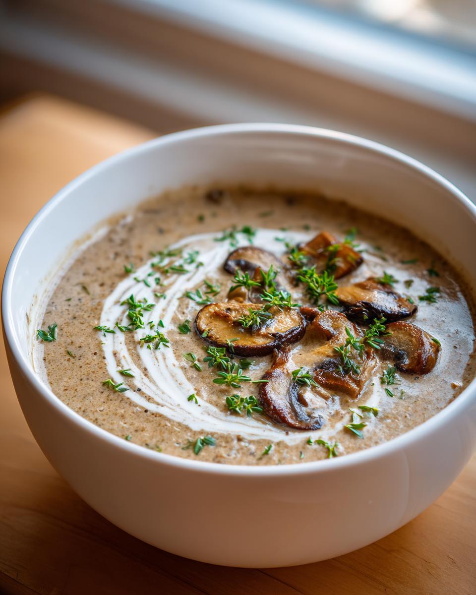 Amazing 1 Pot Creamy Mushroom Soup 6 Creamy Mushroom Soup - detail 2