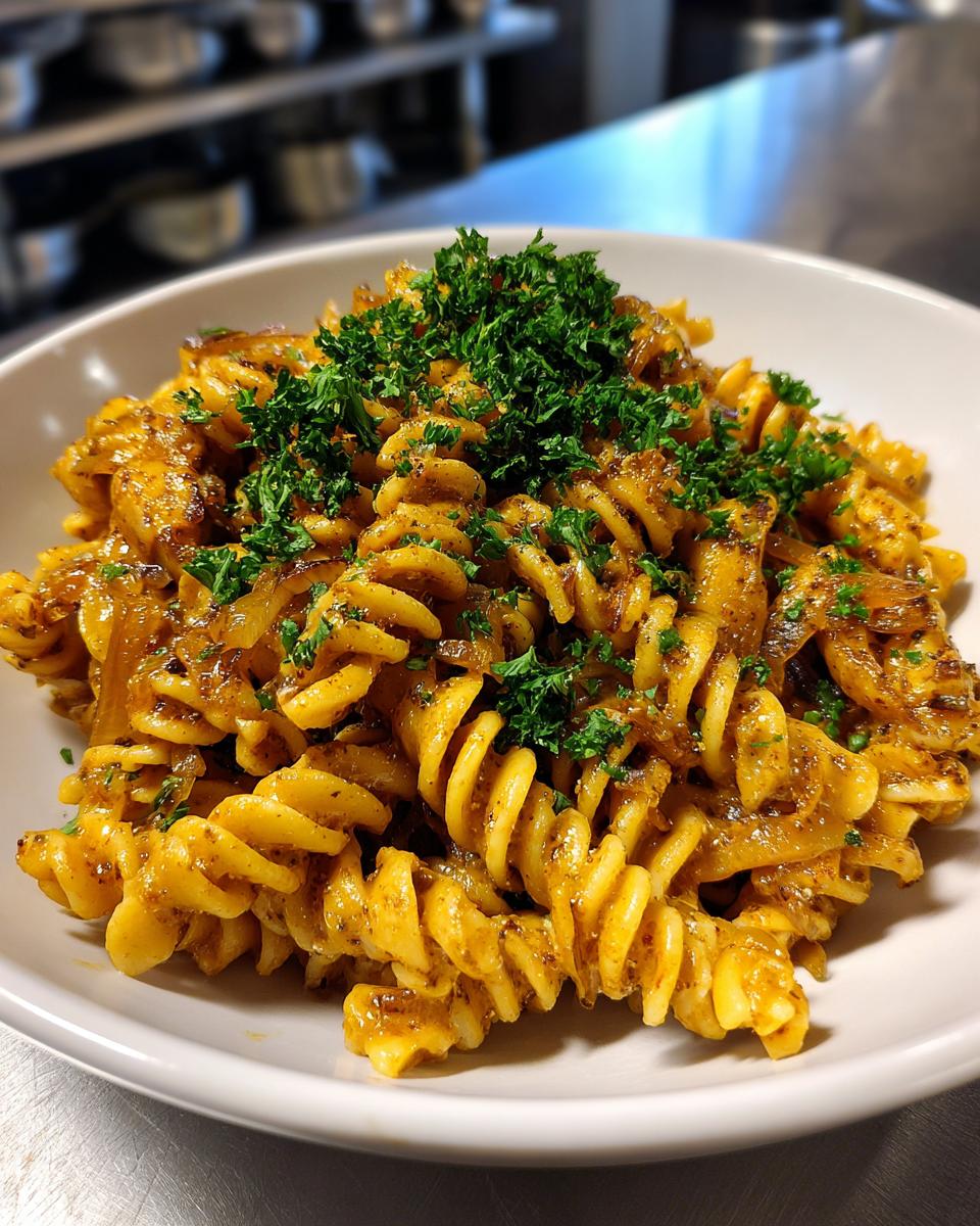 5 Star Creamy Vegan Caramelized Onion Pasta Joy 6 Creamy Vegan Caramelized Onion Pasta - detail 2