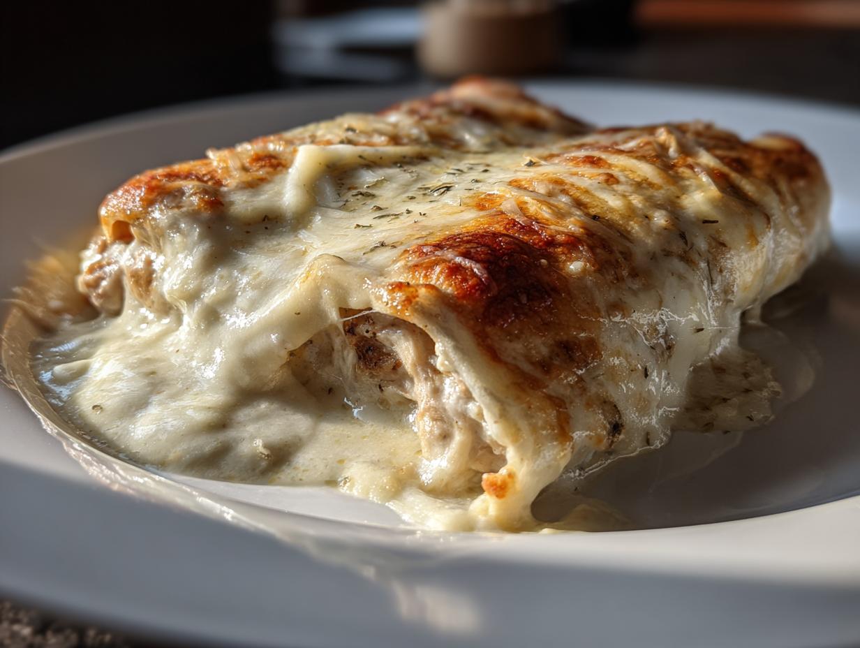Shocking 45 Min Creamy White Chicken Enchiladas 4 Creamy White Chicken Enchiladas