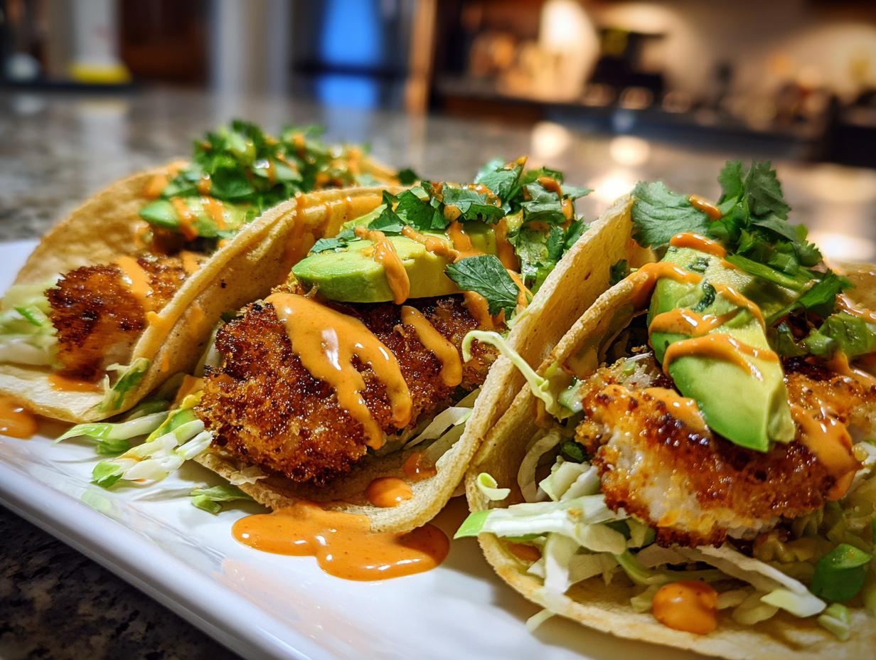 Shocking 30-Min Crispy Baked Fish Tacos 4 Crispy Baked Fish Tacos