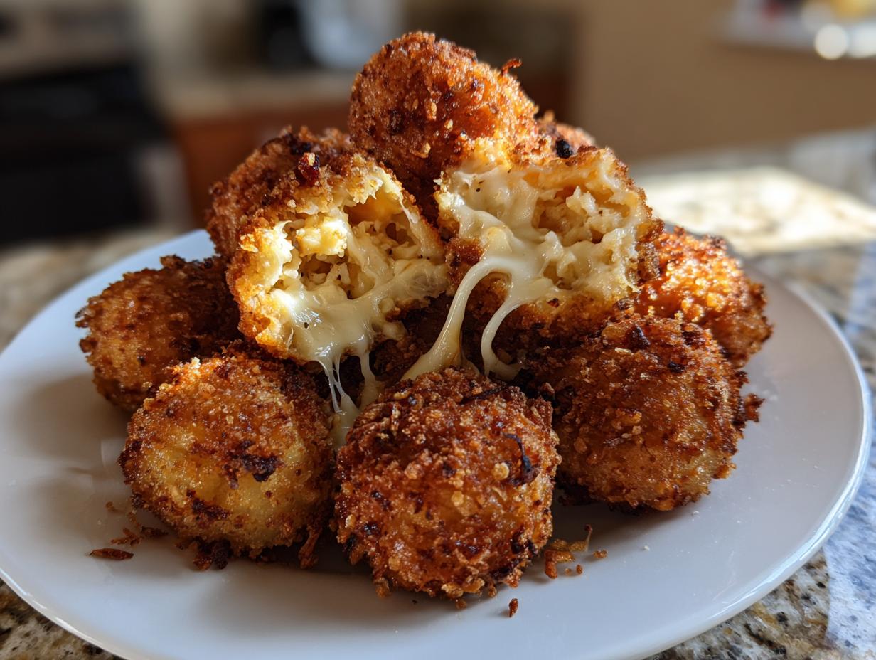 Amazing 7 Crispy Fried Chicken Cheese Balls 4 Crispy Fried Chicken Cheese Balls