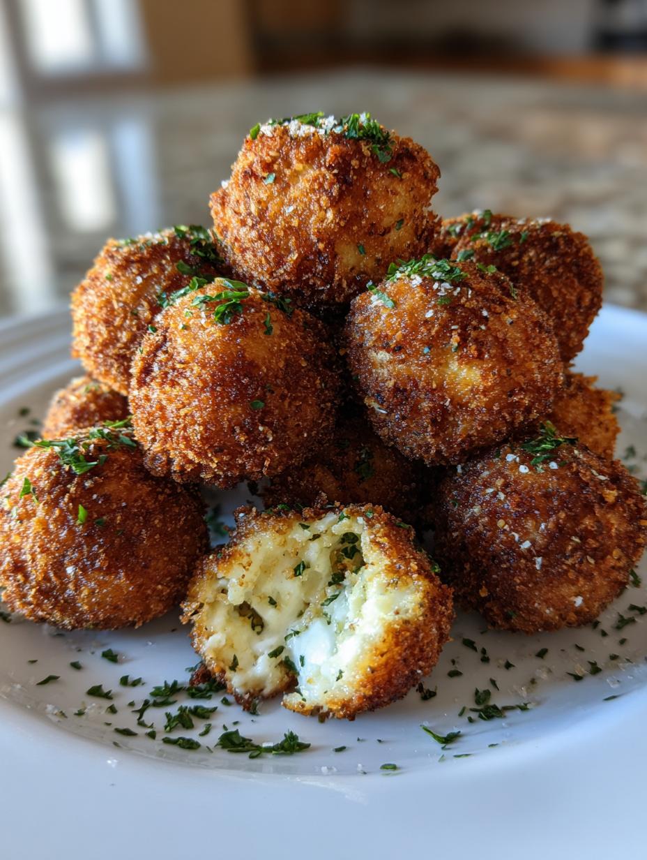 Shocking 20 Crispy Fried Feta Spinach Balls 6 Crispy Fried Feta Spinach Balls - detail 2