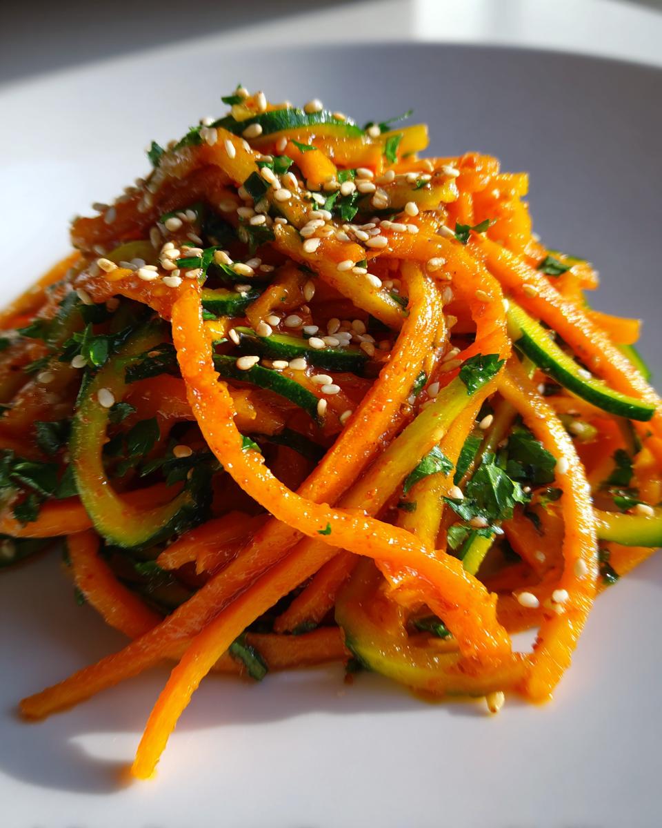 Amazing 10-min Cucumber Carrot Salad flavor 6 Cucumber Carrot Salad - detail 1